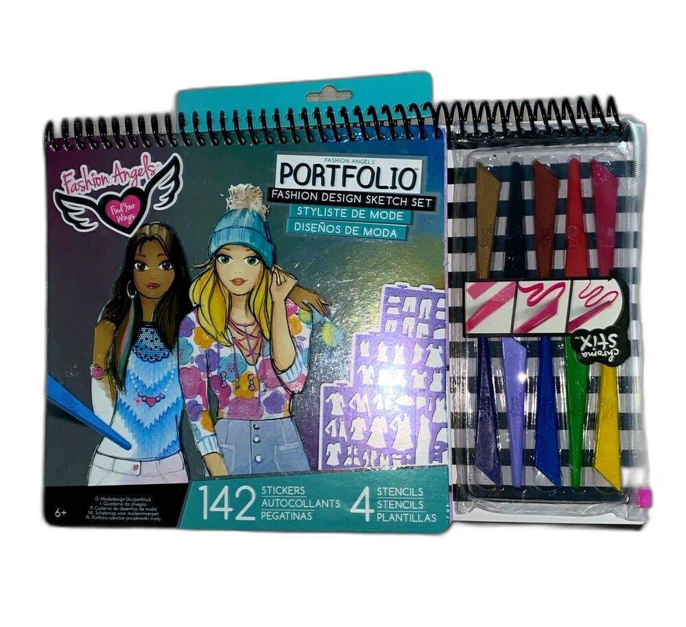 Fashion Angels Portfolio - Fashion Design Sketch Kit
